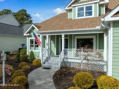 Welcome to this exquisite 4-bedroom, 3-bath golf cottage in the on Members Club At St. James Plantation in North Carolina - for sale on GolfHomes.com, golf home, golf lot