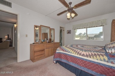 This welcoming ''Gemini'' Home features 2 Bedrooms, 2 Baths and on Sun City Lakes West and East in Arizona - for sale on GolfHomes.com, golf home, golf lot