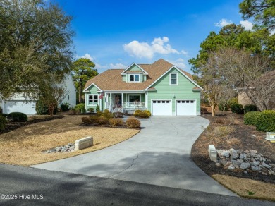 Welcome to this exquisite 4-bedroom, 3-bath golf cottage in the on Members Club At St. James Plantation in North Carolina - for sale on GolfHomes.com, golf home, golf lot