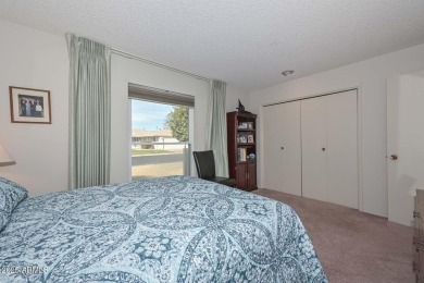 This welcoming ''Gemini'' Home features 2 Bedrooms, 2 Baths and on Sun City Lakes West and East in Arizona - for sale on GolfHomes.com, golf home, golf lot