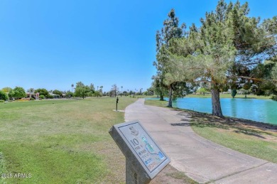 This welcoming ''Gemini'' Home features 2 Bedrooms, 2 Baths and on Sun City Lakes West and East in Arizona - for sale on GolfHomes.com, golf home, golf lot
