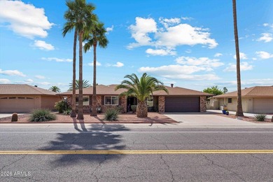 This 1,832 sq ft Sun City home delivers one of the community's on PalmBrook Country Club in Arizona - for sale on GolfHomes.com, golf home, golf lot