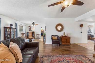 This 1,832 sq ft Sun City home delivers one of the community's on PalmBrook Country Club in Arizona - for sale on GolfHomes.com, golf home, golf lot