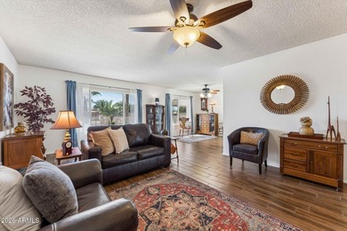 This 1,832 sq ft Sun City home delivers one of the community's on PalmBrook Country Club in Arizona - for sale on GolfHomes.com, golf home, golf lot