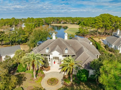 Luxurious Lakefront Living on Burnt Pine's Hole 6. This 4BR/4BA on Sandestin Golf and Beach Resort - Raven in Florida - for sale on GolfHomes.com, golf home, golf lot