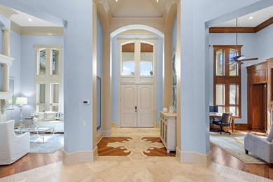 Luxurious Lakefront Living on Burnt Pine's Hole 6. This 4BR/4BA on Sandestin Golf and Beach Resort - Raven in Florida - for sale on GolfHomes.com, golf home, golf lot