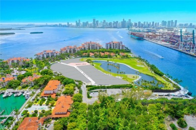 DEVELOP YOUR OWN DREAM ESTATE WITH BAY VIEWS ON ONE OF THE ONLY on Fisher Island Club in Florida - for sale on GolfHomes.com, golf home, golf lot