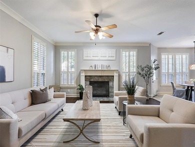 Step inside this beautiful custom home in highly sought after on The Trails of Frisco Golf Club in Texas - for sale on GolfHomes.com, golf home, golf lot