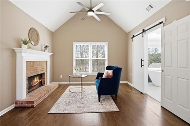 Welcome to this exceptional golf course estate in the highly on Towne Lake Hills Golf Club in Georgia - for sale on GolfHomes.com, golf home, golf lot