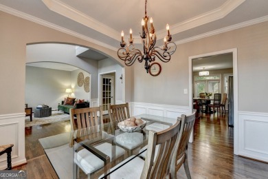 Poised on a 1/3-acre corner lot on a quiet cul-de-sac, this on Hamilton Mill Golf Club in Georgia - for sale on GolfHomes.com, golf home, golf lot