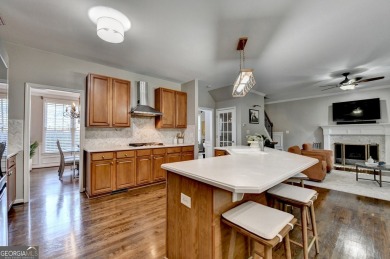 Poised on a 1/3-acre corner lot on a quiet cul-de-sac, this on Hamilton Mill Golf Club in Georgia - for sale on GolfHomes.com, golf home, golf lot