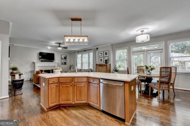 Poised on a 1/3-acre corner lot on a quiet cul-de-sac, this on Hamilton Mill Golf Club in Georgia - for sale on GolfHomes.com, golf home, golf lot