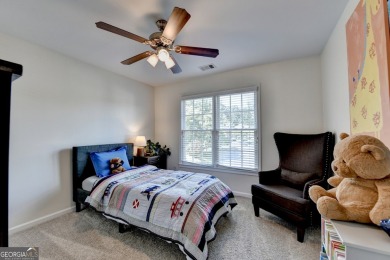 Poised on a 1/3-acre corner lot on a quiet cul-de-sac, this on Hamilton Mill Golf Club in Georgia - for sale on GolfHomes.com, golf home, golf lot