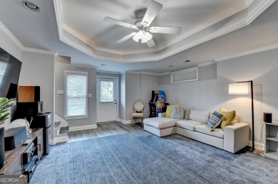 Poised on a 1/3-acre corner lot on a quiet cul-de-sac, this on Hamilton Mill Golf Club in Georgia - for sale on GolfHomes.com, golf home, golf lot