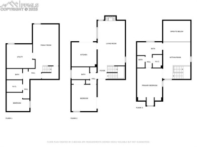 *SHORT SALE...SOLD AS IS*.  End unit offers Cheyenne Mountain on Country Club of Colorado in Colorado - for sale on GolfHomes.com, golf home, golf lot