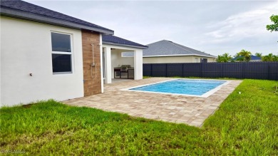 Brand-new construction on a fully fenced 10,000 sq ft lot in on Burnt Store Golf Club in Florida - for sale on GolfHomes.com, golf home, golf lot