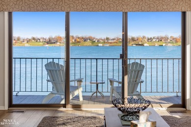 Rare Find - Waterfront Condo in River Colony Enjoy breathtaking on St Clair River Country Club in Michigan - for sale on GolfHomes.com, golf home, golf lot