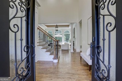 Exquisite 5-Bedroom, 5-Bath Brick Executive Estate with on Laurel Springs Golf Club in Georgia - for sale on GolfHomes.com, golf home, golf lot