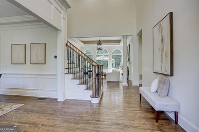 Exquisite 5-Bedroom, 5-Bath Brick Executive Estate with on Laurel Springs Golf Club in Georgia - for sale on GolfHomes.com, golf home, golf lot