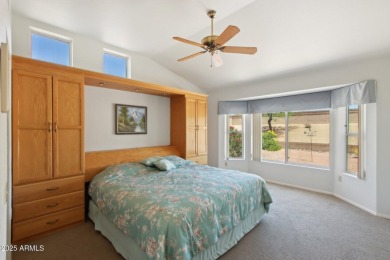 This Payson model was expanded adding extra living space and an on Corte Bella Golf Club in Arizona - for sale on GolfHomes.com, golf home, golf lot
