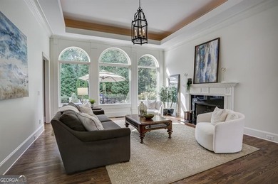 Exquisite 5-Bedroom, 5-Bath Brick Executive Estate with on Laurel Springs Golf Club in Georgia - for sale on GolfHomes.com, golf home, golf lot