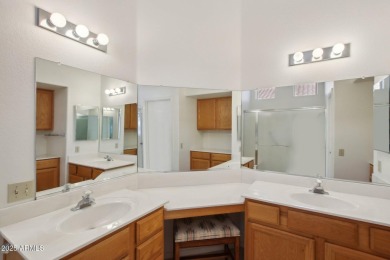 This Payson model was expanded adding extra living space and an on Corte Bella Golf Club in Arizona - for sale on GolfHomes.com, golf home, golf lot