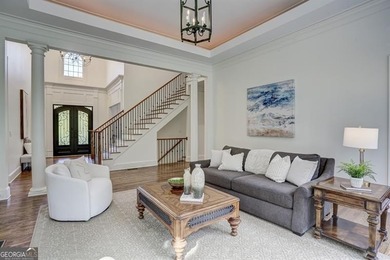 Exquisite 5-Bedroom, 5-Bath Brick Executive Estate with on Laurel Springs Golf Club in Georgia - for sale on GolfHomes.com, golf home, golf lot