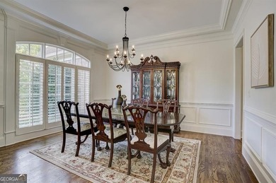 Exquisite 5-Bedroom, 5-Bath Brick Executive Estate with on Laurel Springs Golf Club in Georgia - for sale on GolfHomes.com, golf home, golf lot