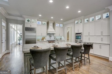 Exquisite 5-Bedroom, 5-Bath Brick Executive Estate with on Laurel Springs Golf Club in Georgia - for sale on GolfHomes.com, golf home, golf lot