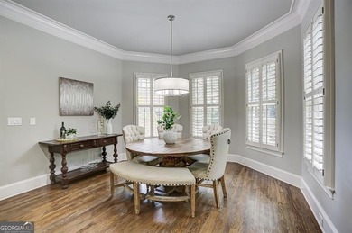 Exquisite 5-Bedroom, 5-Bath Brick Executive Estate with on Laurel Springs Golf Club in Georgia - for sale on GolfHomes.com, golf home, golf lot