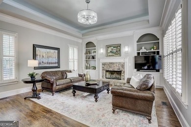 Exquisite 5-Bedroom, 5-Bath Brick Executive Estate with on Laurel Springs Golf Club in Georgia - for sale on GolfHomes.com, golf home, golf lot