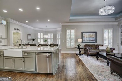 Exquisite 5-Bedroom, 5-Bath Brick Executive Estate with on Laurel Springs Golf Club in Georgia - for sale on GolfHomes.com, golf home, golf lot
