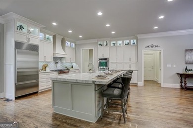 Exquisite 5-Bedroom, 5-Bath Brick Executive Estate with on Laurel Springs Golf Club in Georgia - for sale on GolfHomes.com, golf home, golf lot