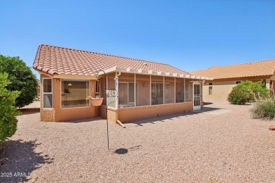 This Payson model was expanded adding extra living space and an on Corte Bella Golf Club in Arizona - for sale on GolfHomes.com, golf home, golf lot