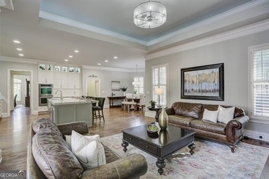 Exquisite 5-Bedroom, 5-Bath Brick Executive Estate with on Laurel Springs Golf Club in Georgia - for sale on GolfHomes.com, golf home, golf lot