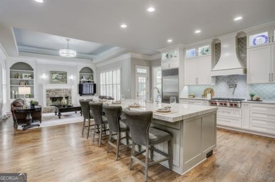 Exquisite 5-Bedroom, 5-Bath Brick Executive Estate with on Laurel Springs Golf Club in Georgia - for sale on GolfHomes.com, golf home, golf lot