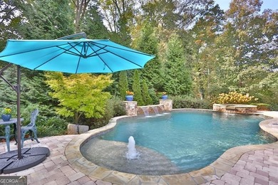 Exquisite 5-Bedroom, 5-Bath Brick Executive Estate with on Laurel Springs Golf Club in Georgia - for sale on GolfHomes.com, golf home, golf lot
