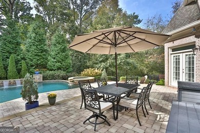Exquisite 5-Bedroom, 5-Bath Brick Executive Estate with on Laurel Springs Golf Club in Georgia - for sale on GolfHomes.com, golf home, golf lot