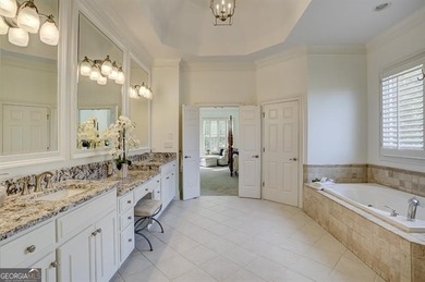 Exquisite 5-Bedroom, 5-Bath Brick Executive Estate with on Laurel Springs Golf Club in Georgia - for sale on GolfHomes.com, golf home, golf lot