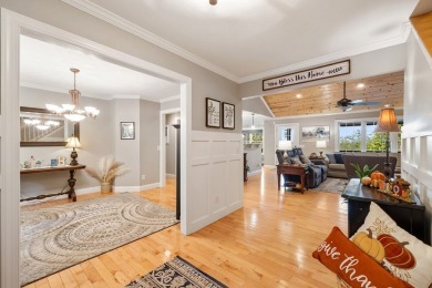 This 4-bedroom, 3.5-bath home features timeless traditional on Mountain Harbour Golf Club in North Carolina - for sale on GolfHomes.com, golf home, golf lot