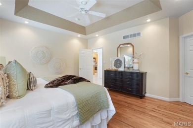 Welcome to resort-style living in this lovely custom ranch with on Raintree Country Club in Missouri - for sale on GolfHomes.com, golf home, golf lot