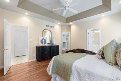 Welcome to resort-style living in this lovely custom ranch with on Raintree Country Club in Missouri - for sale on GolfHomes.com, golf home, golf lot