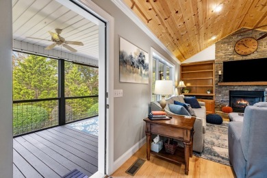 This 4-bedroom, 3.5-bath home features timeless traditional on Mountain Harbour Golf Club in North Carolina - for sale on GolfHomes.com, golf home, golf lot