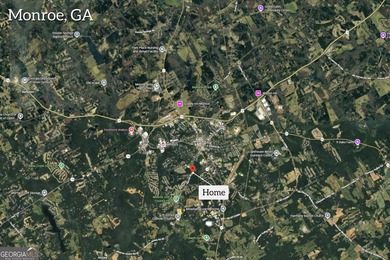 New construction farmhouse walking distance (or take your golf on Monroe Golf and Country Club in Georgia - for sale on GolfHomes.com, golf home, golf lot