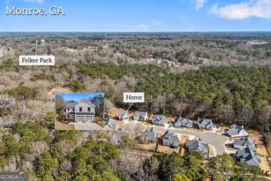 New construction farmhouse walking distance (or take your golf on Monroe Golf and Country Club in Georgia - for sale on GolfHomes.com, golf home, golf lot