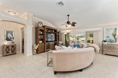 Welcome to this METICULOUSLY MAINTAINED LANTANA DESIGNER MODEL on The Links of Spruce Creek in Florida - for sale on GolfHomes.com, golf home, golf lot