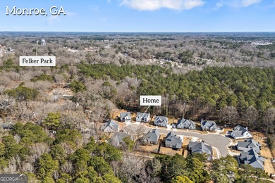 New construction farmhouse walking distance (or take your golf on Monroe Golf and Country Club in Georgia - for sale on GolfHomes.com, golf home, golf lot