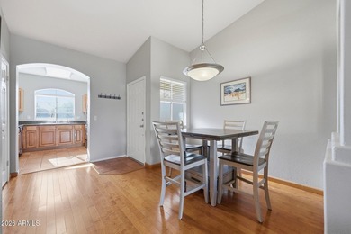 This bright second-floor condo features vaulted ceilings and an on Stonecreek Golf Club in Arizona - for sale on GolfHomes.com, golf home, golf lot