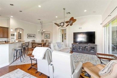 Live the resort lifestyle in this gorgeous 3-bedroom, 2-bath + on Venetian Golf and River Club in Florida - for sale on GolfHomes.com, golf home, golf lot