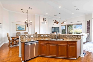 Live the resort lifestyle in this gorgeous 3-bedroom, 2-bath + on Venetian Golf and River Club in Florida - for sale on GolfHomes.com, golf home, golf lot